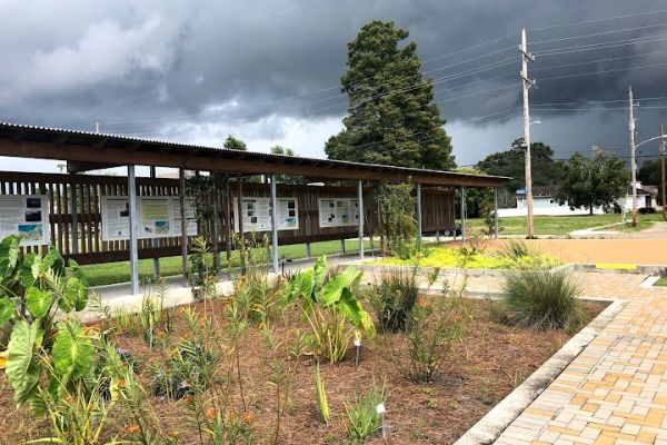 Levee Exhibit Hall and Garden