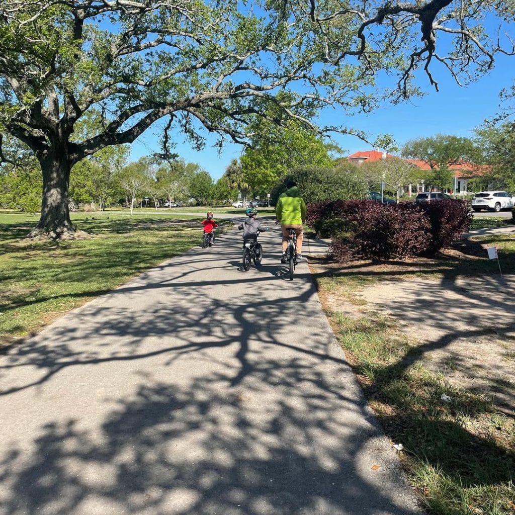 Biking