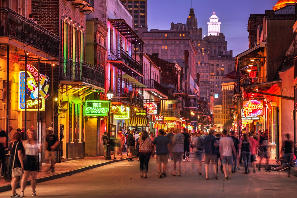 Bar Hop on Bourbon Street