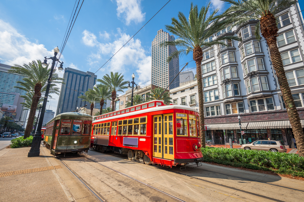 Ride The Canal Street Streetcar