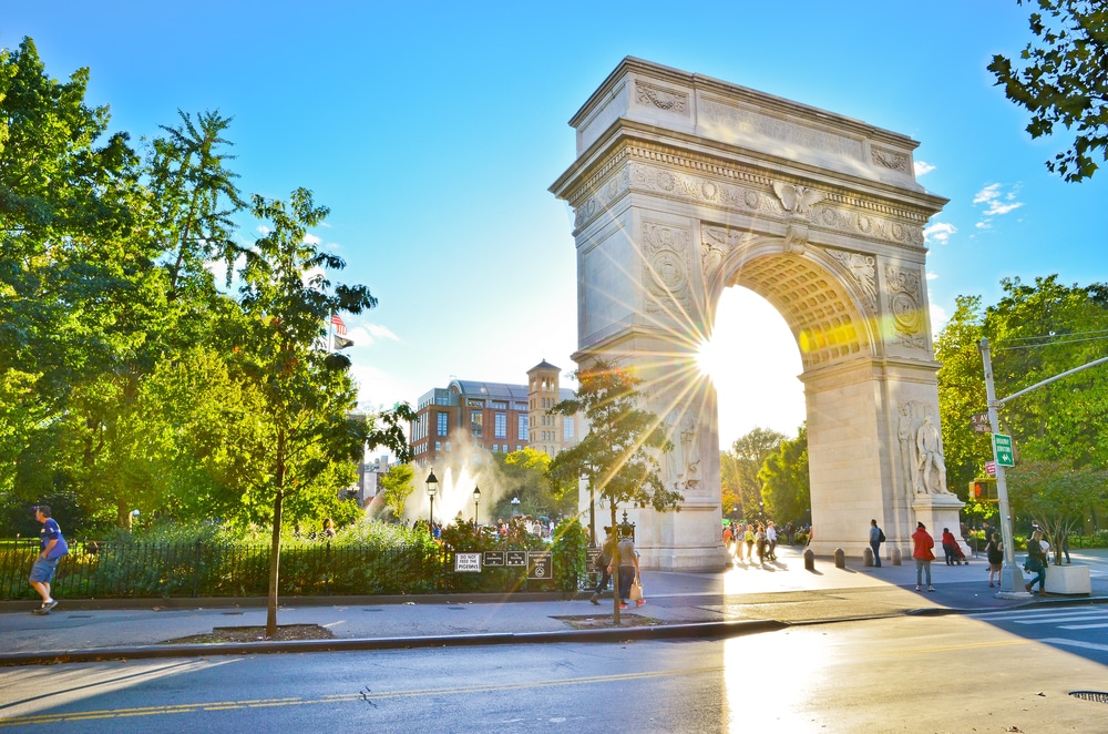 Take a Walk through Washington Square Park